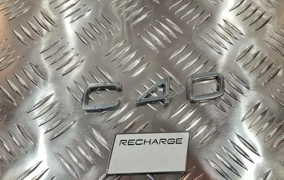 Volvo C40 Manufacturer badge logo/emblem TM20414