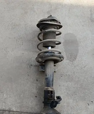 Mercedes-Benz C W204 Front shock absorber with coil spring A2043202866