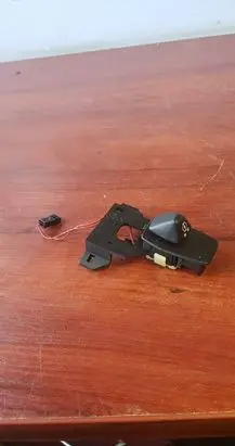 BMW 5 E60 E61 Steering wheel adjustment switch 6947786