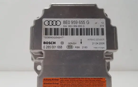 Audi A4 S4 B7 8E 8H Airbag control unit/module 8E0959655G 0285001668