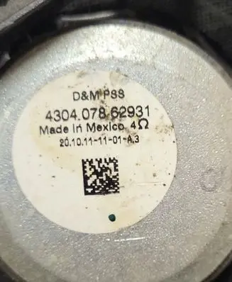 BMW X5 E70 Subwoofer speaker 6513921791302 18353410 ZB921791302