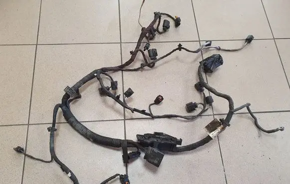 Engine installation wiring loom