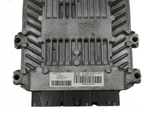 Citroen C4 I Picasso Engine control unit/module 9665100480