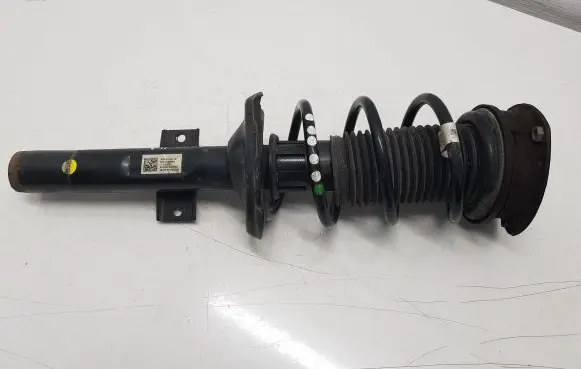 Front shock absorber with coil spring
