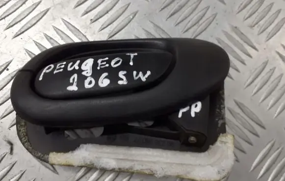 Peugeot 206 Rear door interior handle trim 9623698077
