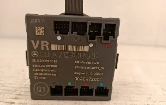 Mercedes-Benz E W212 Door control unit/module A2128203826
