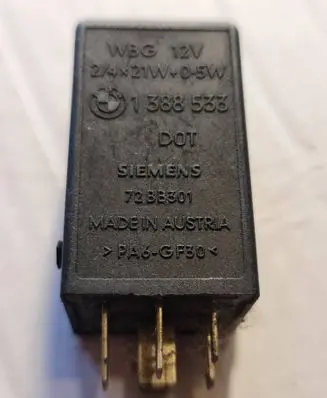 BMW 5 E34 Other relay 1388533 2421W05W 72BB301