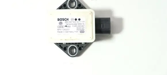Audi A4 S4 B8 8K ESP acceleration yaw rate sensor 8K0907637A