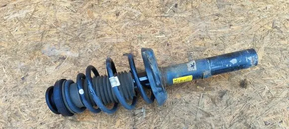 Front shock absorber with coil spring