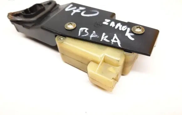 Fuel tank cap lock motor