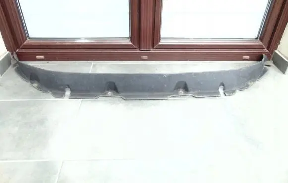 Ford Escort Rear bumper trim bar molding 