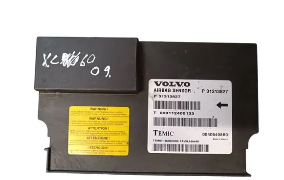 Volvo XC60 Airbag control unit/module P31313827 009112400133 90405408B0