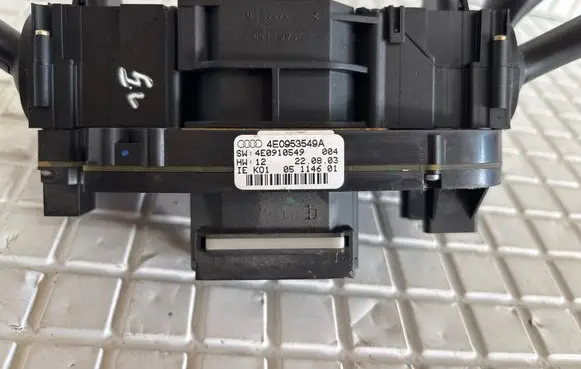 Audi A8 S8 D3 4E Wiper turn signal indicator stalk/switch 4E0953549A 4E0910549