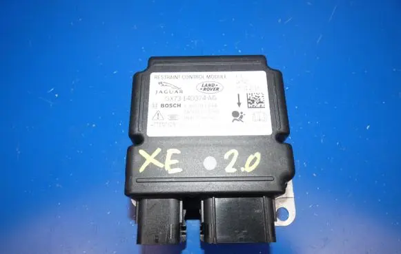Jaguar XE Airbag control unit/module GX7314D374AG 0285011654 6A00000537BA