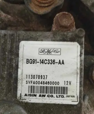 Ford Mondeo MK IV Automatic gearbox AG917000BB 11G3802179 A5538040711