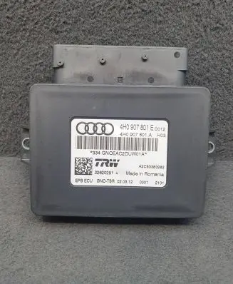 Audi A6 S6 C7 4G Hand brake control module 4H0907801E 4H0907801A