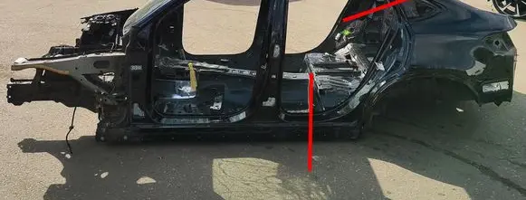 Mercedes-Benz GLC X253 C253 Rear quarter panel
