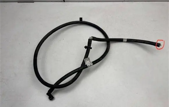 Audi A8 S8 D4 4H Headlight washer hose/pipe 4H0955667