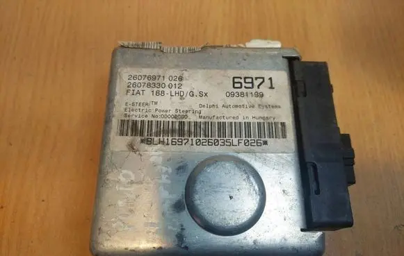Fiat Punto (188) Power steering control unit/module 09381199 26076971 26078330