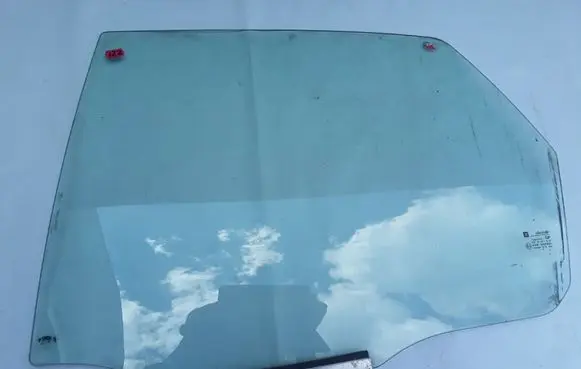 Opel Vectra B Rear door window glass 43R000981 DOT36AS2M127