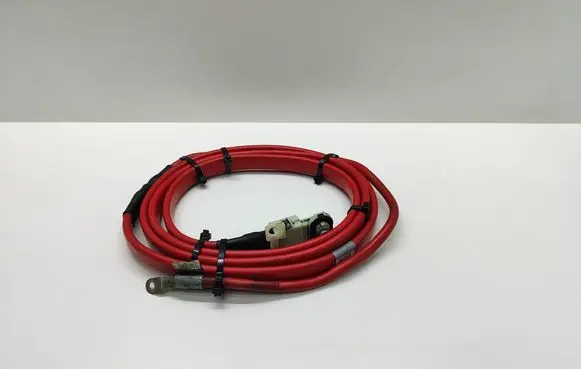 BMW 5 E60 E61 Positive cable (battery) 9132584 6169204