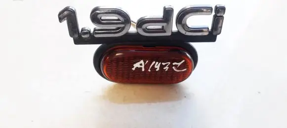 Front fender indicator light