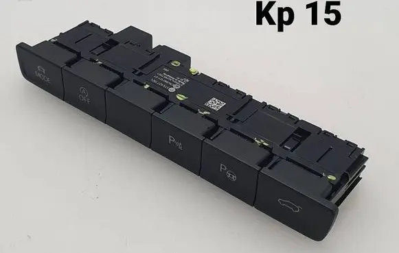 Volkswagen Touran II Central console control unit 5TA927132L 03498212101
