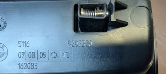 BMW 1 F20 F21 Cup holder front 9207320 162083