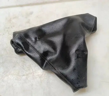 Mitsubishi Pajero Gear lever shifter trim leather/knob 