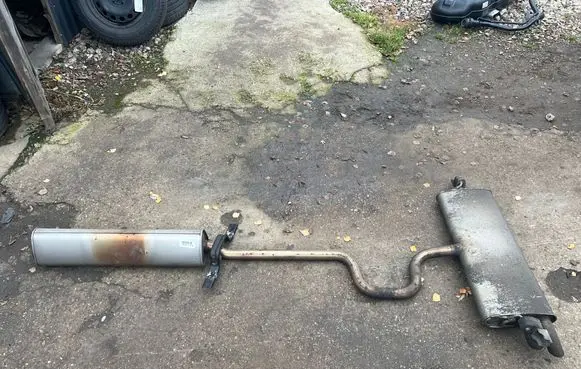 Audi A3 S3 8V Muffler/silencer 5Q6253611CT 5Q0253211CA