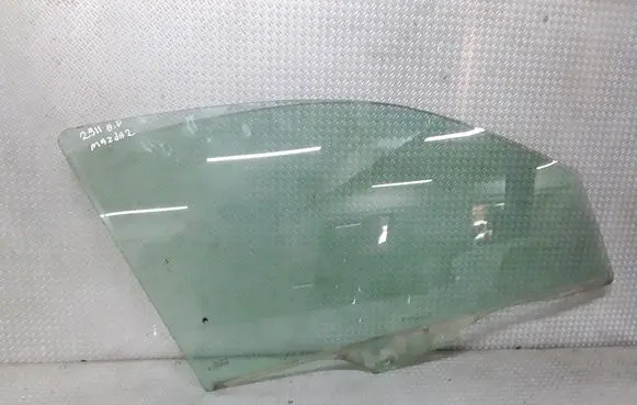 Mazda 2 Front door window glass four-door