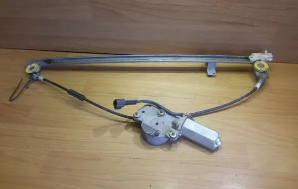 Fiat Ducato Front door window regulator with motor 1322757080