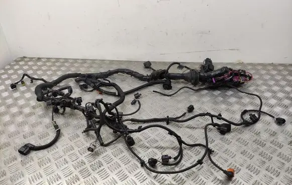 Engine installation wiring loom