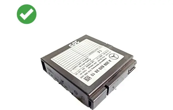Mercedes-Benz CLK A209 C209 Seat control module A2098202810 510080542 030089