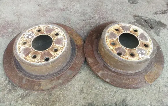 Nissan Juke I F15 Rear brake disc