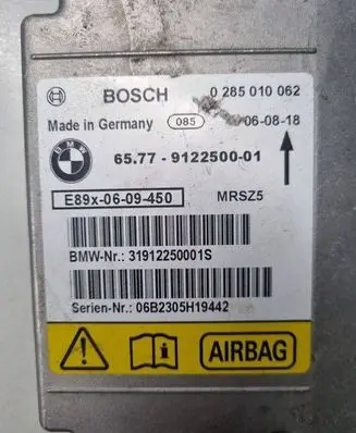 BMW 1 E81 E87 Airbag control unit/module 0285010062