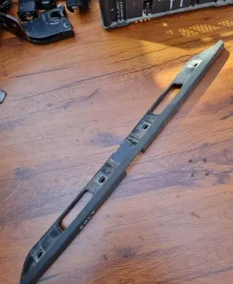 Mitsubishi Colt Trunk door license plate light bar 191827577C