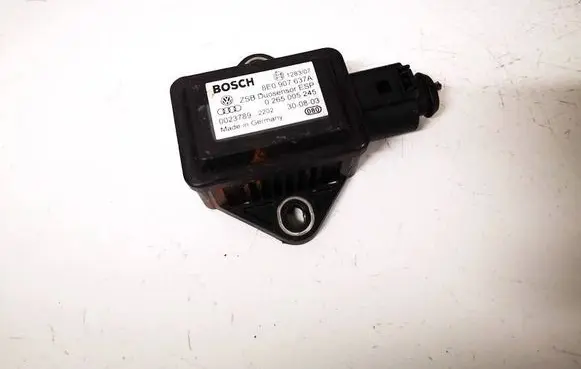 Audi A4 S4 B6 8E 8H ESP acceleration yaw rate sensor 8e0907637a 0265005245