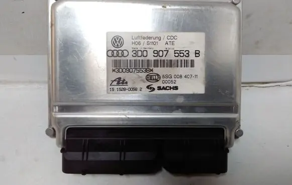 Volkswagen Phaeton Air suspension control unit module (rear) 3D0907553B 5SG00840711
