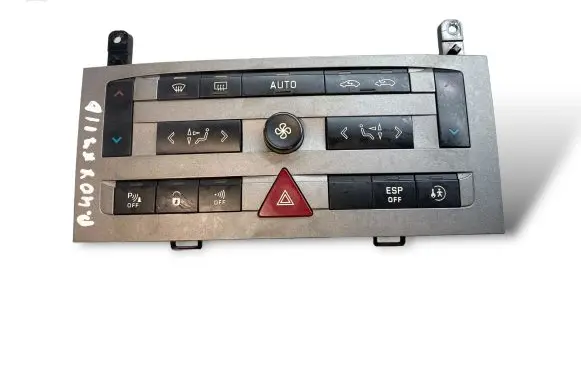 Peugeot 407 Climate control unit 96470290XT 96573322 FG0B070A07