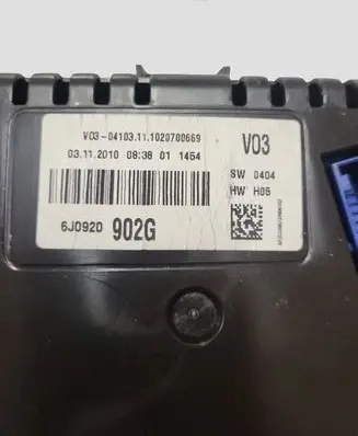 Seat Ibiza IV (6J,6P) Speedometer (instrument cluster) 6J0920902 A2C53332250 A2C53249979
