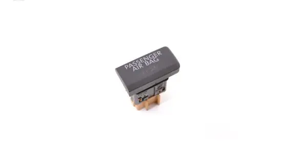 Passenger airbag on/off switch