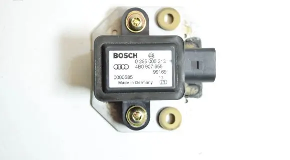 Audi A6 S6 C5 4B ESP acceleration yaw rate sensor 4B0907655