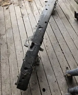 BMW 7 E65 E66 Front bumper cross member 7135522