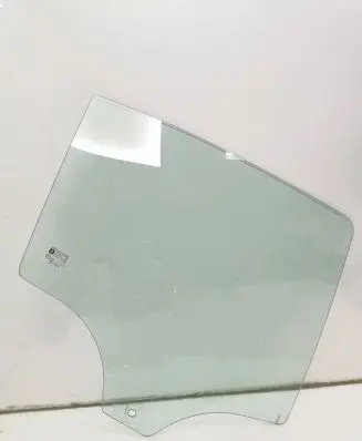Opel Corsa D Rear door window glass 43R001142 DOT749AS2M235 E000269