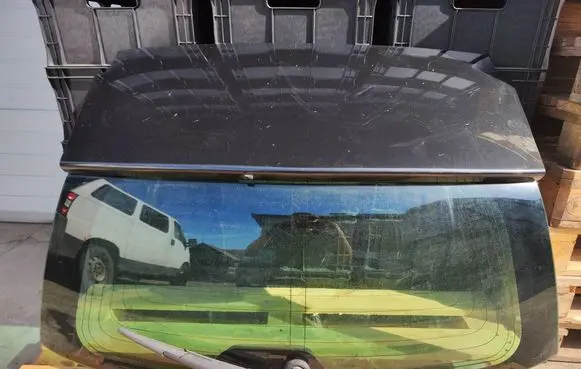 Peugeot 407 Opening tailgate glass DOT39AS3M457 43R005001 E000189