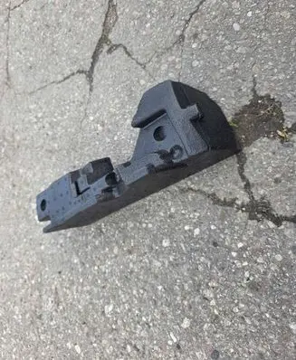 Mercedes-Benz SLK R172 Front bumper foam support bar A1728800129