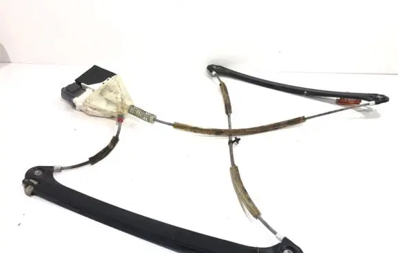 Front door window regulator with motor