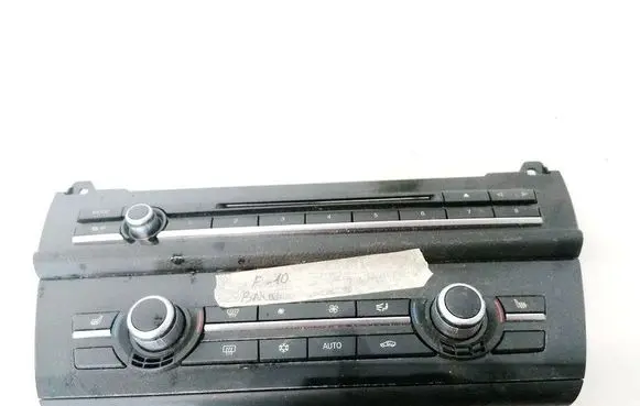 BMW 5 F10 F11 Climate control unit 924970801
