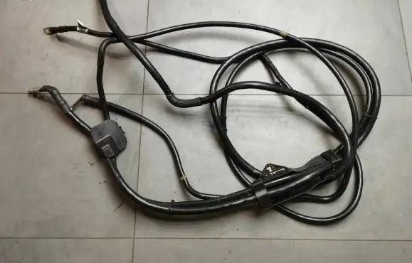 Volkswagen Phaeton Negative earth cable (battery) 3D1971349